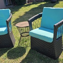 **3pc Wicker patio set **