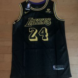 Nike Los Angeles Lakers Kobe Bryant Black Mamba City Edition Swingman Jersey