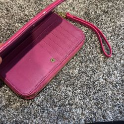 Pink Purse Many Pockets