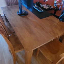Dining Room  Table Plus Chairs