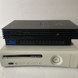 NEEDS REPAIR xbox 360 and playstation 2 consoles only $30 EACH