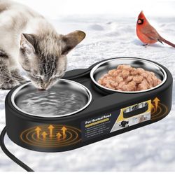 Heated bowl pets new
