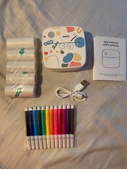 Portable Mini Sticker Printer