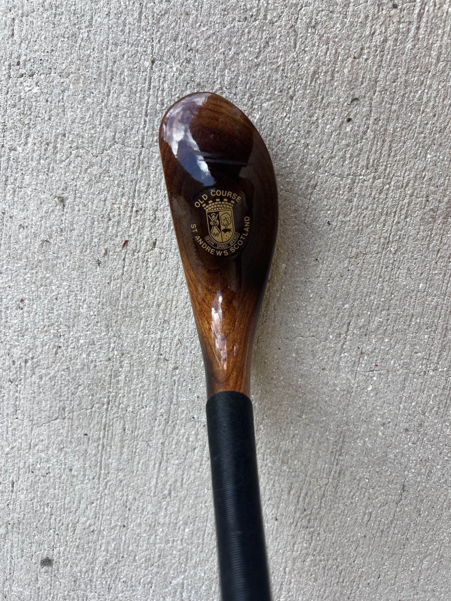 Clubmakers Of St. Andrews Scotland Hand Made Putter Old Course Wood Shaft Club