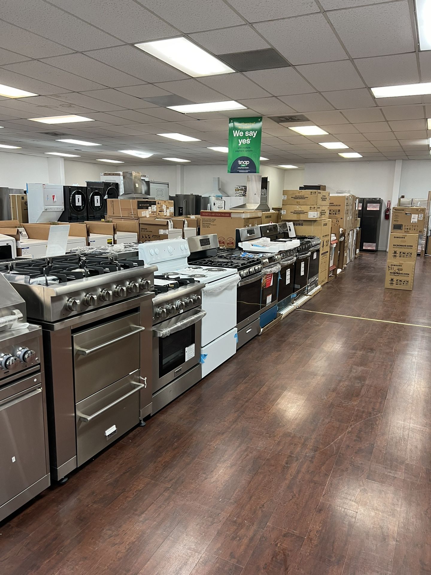 ALL APPLIANCES AVAILABLE 