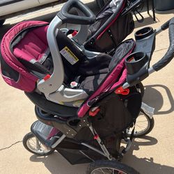 Girls Stroller And Carrier