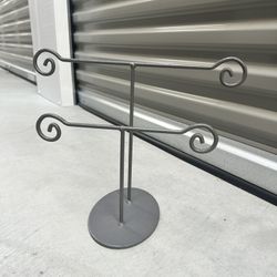 Metal Tiered Jewelry Stand
