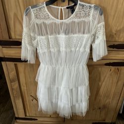 White Lace Dress