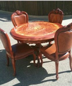 Vintage Traditional Chinese Dining Table