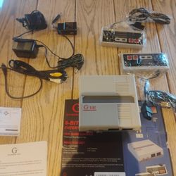 GAMERZ TEC 8 Bit NES Clone System Complete OPEN BOX