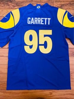 Blue Los Angeles rams Myles garret jersey