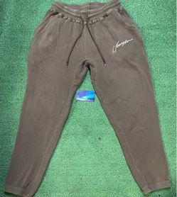 YoungLA waffle knit brown pants