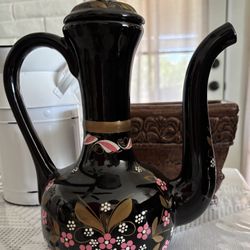 Tea Pot And Mugs (Decor Set - 6 Mugs And 1 Teapot) 