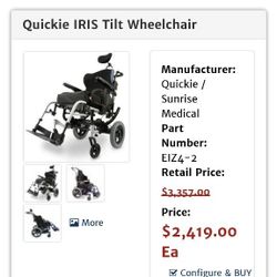 Full Handicap Chair Very High End