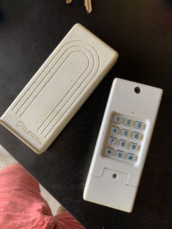 Clikr universal keyless entry garage opener