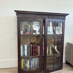 Antique Mahogany Bookcase