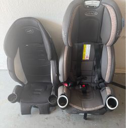 Two used car seats