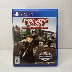 PlayStation 4/ PS4 MX VS ATV All Out 2020 Pro Nationals Edition 