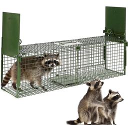 Live Animal Trap - 40” Two-Door