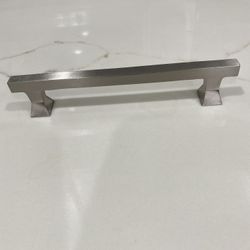 Seven 6 1/4” Drawer And Cabinet Handles 5” Space Between Screws New