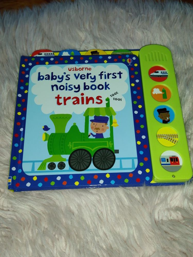 Baby's Very First Noisy Book Trians