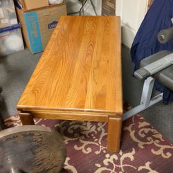 Oak Coffee Table 