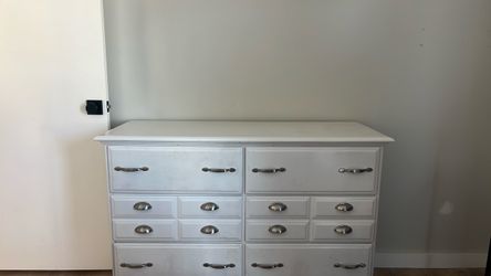 White dresser