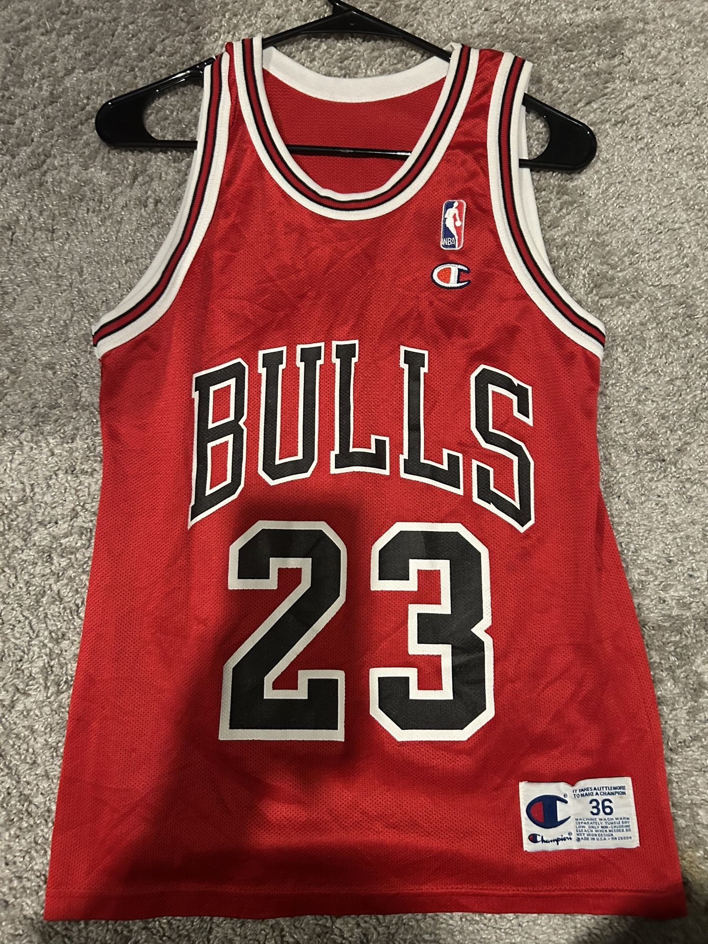 Micheal Jordan Jersey Champion