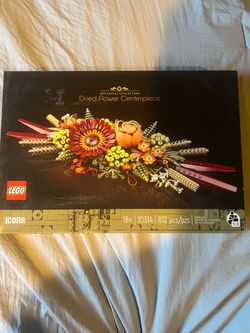 Lego flower centerpiece