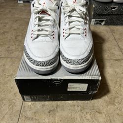 2003 Jordan 3 White Cement 