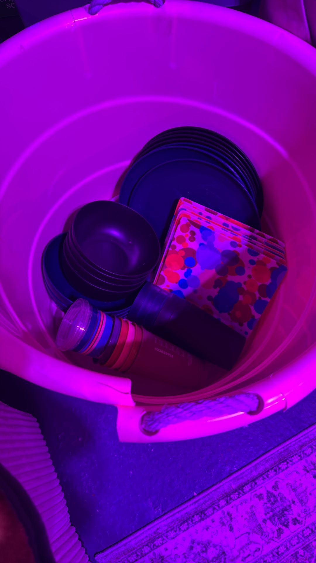 Cups Plates Bowls - Hard Plastic