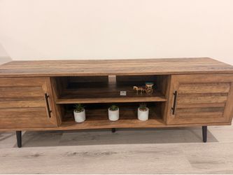 Bryner TV Stand — Fits TVs Up to 70” — Modern Design — $62