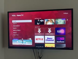 32in TCL Roku tv