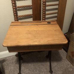 Antique Desk & Chair