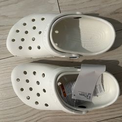 White Crocs