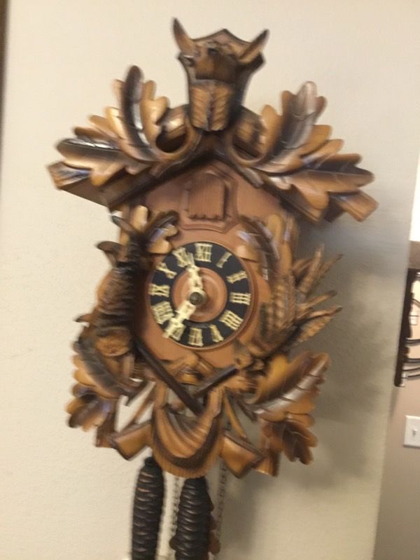 Hunters coo coo clock just rebuilt