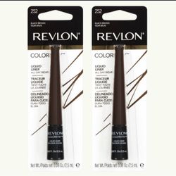 2 Pieces Of Revlon ColorStay Liquid Liner - 0.08 fl oz - Color Black Brown