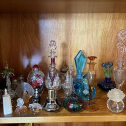Exquisite Vintage Perfume Bottles