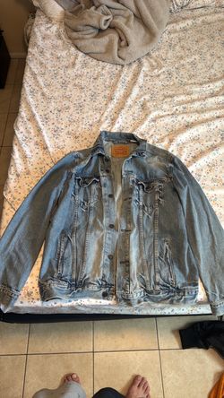 Levis Blue Denim Jacket XL