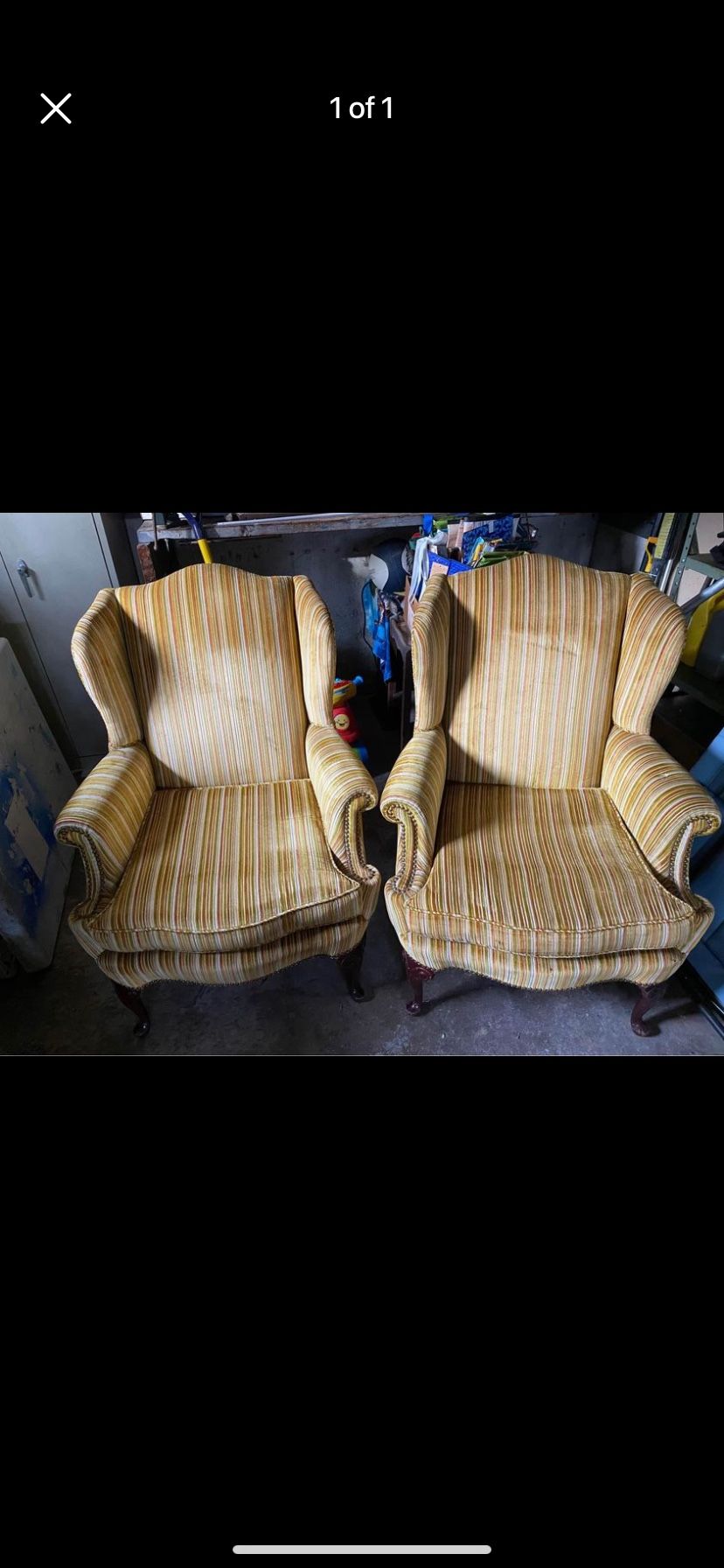 Queen Annie Wingback Chairs
