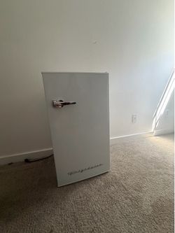 Mini fridge with freezer