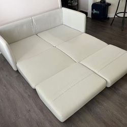 [MOVING SALE] 3-in-1 Convertible Queen Size Sleeper Sofa Bed - Like New