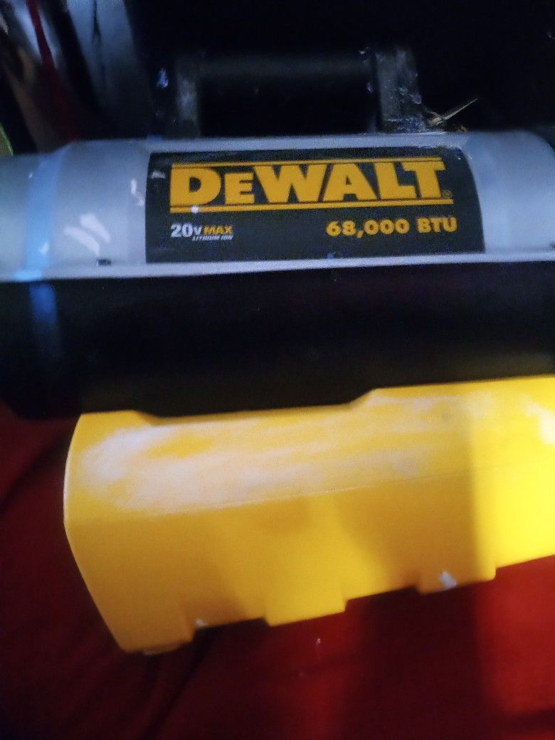 DeWalt Propane And Cordell Heater (Model #Dxh70cfav)