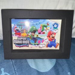 Super Mario Bros. Wonder Shadowbox Target Exclusive Promo