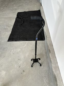 Barely Used Offset Adjustable Quad Cane 
