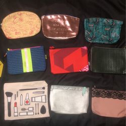 Used Ipsy Make Up Bags Lot For $10