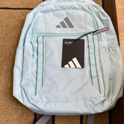 Adidas Excel 7 Backpack 16” Laptop Storage Twill Sea New