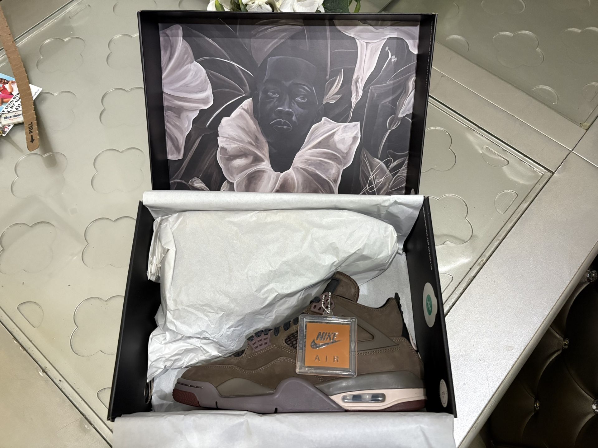 Jordan 4 A Maniere Dark Mocha