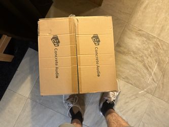 15 Inch Concrete Audio Sub