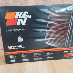 K&N Engine Air Filter: Reusable, Clean Every 75,000 Miles, Washable, Premium, Replacement Car Air Filter: Compatible with 2013-2019 Chevy/Cadillac V6 